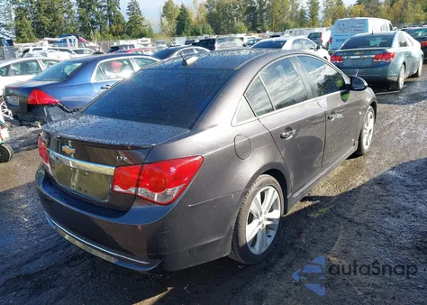 2015 Chevrolet Cruze Ltz из США, поврежденный, VIN 1G1PG5SB7F7222260
